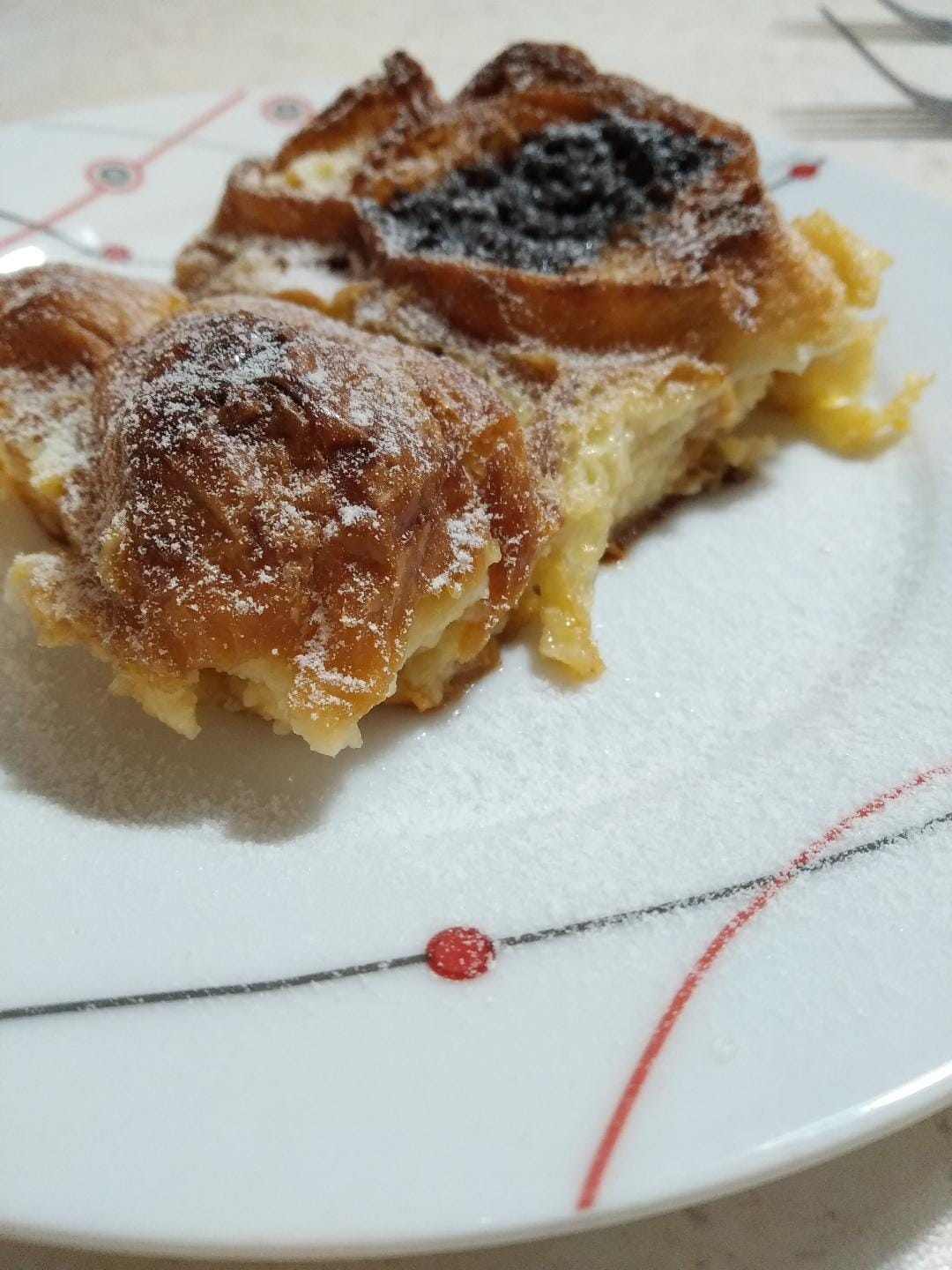 Карамелизирани кроасанови кръгчета