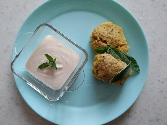 Кюфтета от булгур, мента и тиквички